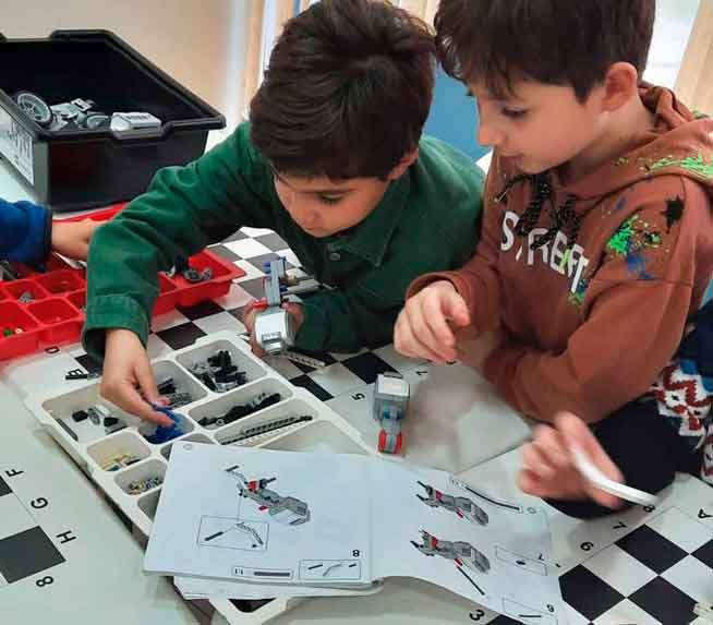 ev3 robotun yığılması